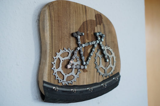 Fahrrad-Schlüsselhalter – Unikat No. 01